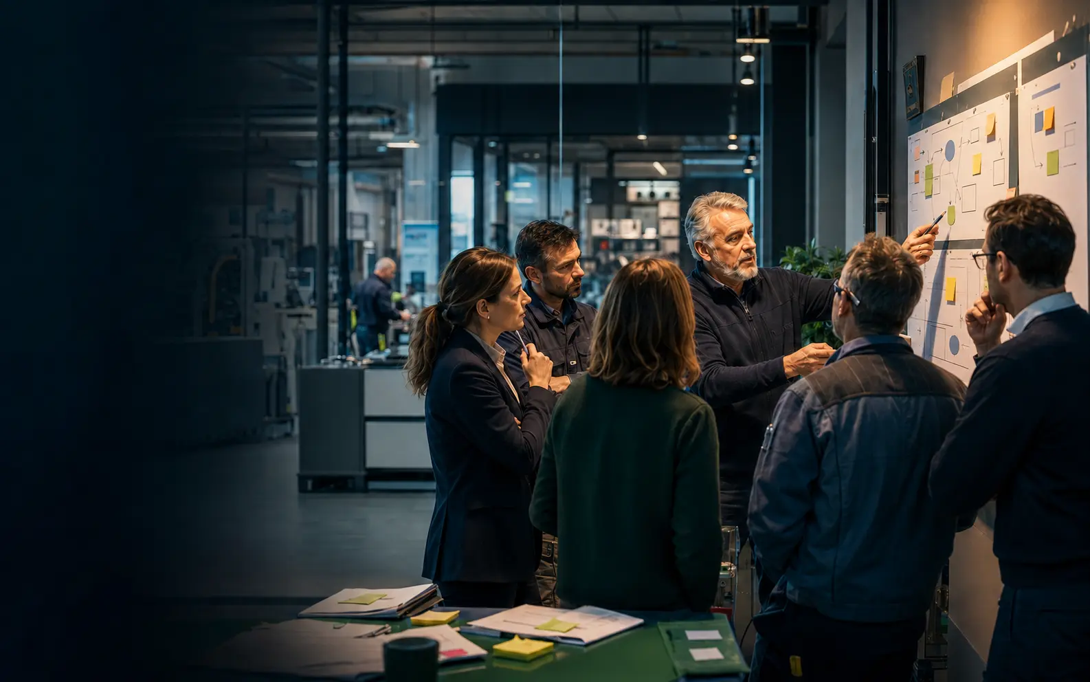 Sessione di formazione pratica in azienda