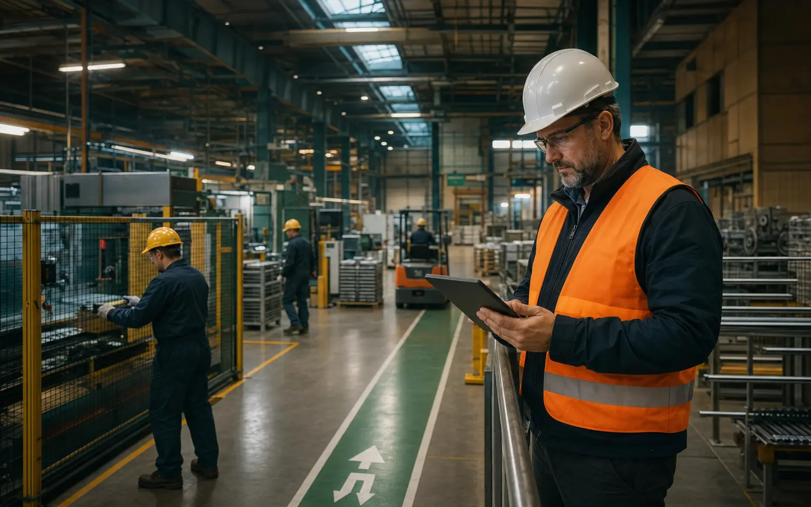 Responsabile della sicurezza in un ambiente produttivo italiano, tra persone, impianti e documentazione operativa